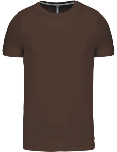 Pánské tričko Kariban K356 - Chocolate XXL