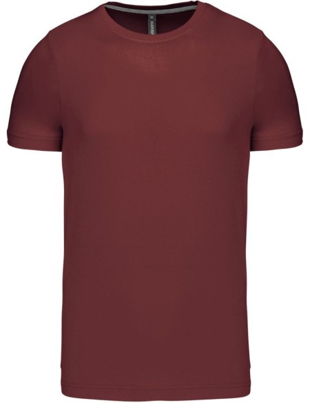 Pánské tričko Kariban K356 - Burgundy XXL