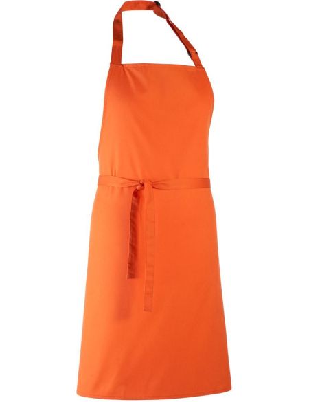 Zástěra s laclem Colours - Oranžová