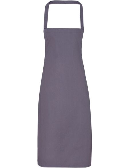 Zástěra z bio bavlny PR102 - Dark grey