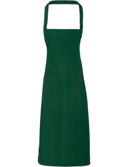 Zástěra z bio bavlny PR102 - Bottle green