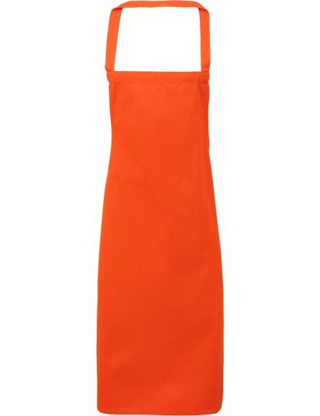 Zástěra z bio bavlny PR102 - Oranžová