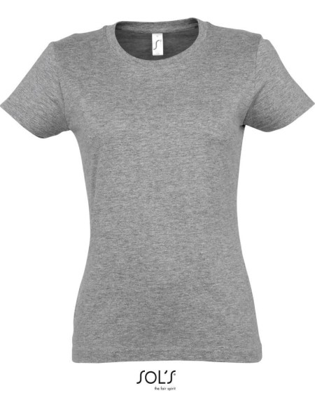 Dámské tričko Imperial -  Melange grey S