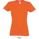 Dámské tričko Imperial - Oranžová XL