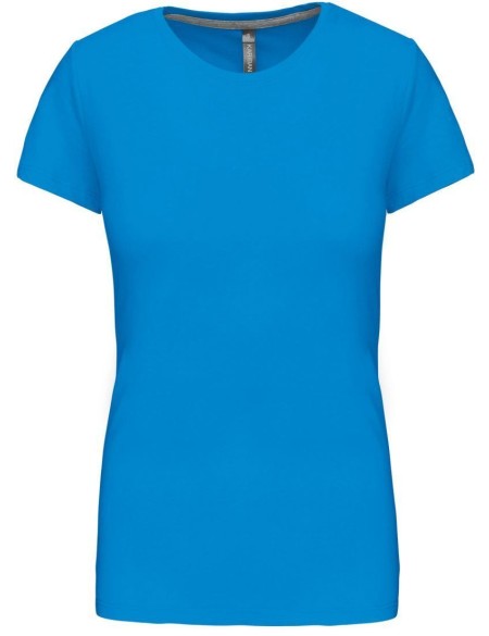 Dámské tričko Kariban K380 - Tropical blue M