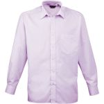 Popelínová košile s dlouhým rukávem PR 200 - Lilac 37