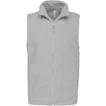Pánská mikrofleecová vesta Luca K913  -  Snow grey XXL
