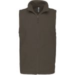Pánská mikrofleecová vesta Luca K913  - Green olive XXL