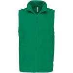 Pánská mikrofleecová vesta Luca K913  - Kelly green 3XL