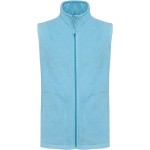 Pánská mikrofleecová vesta Luca K913  - Cloudy blue heather S