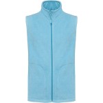 Pánská mikrofleecová vesta Luca K913  - Cloudy blue heather M