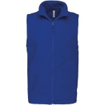 Pánská mikrofleecová vesta Luca K913  - Royal blue 4XL
