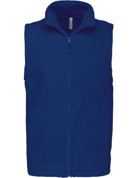 Pánská mikrofleecová vesta Luca K913  - True indigo L