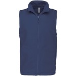 Pánská mikrofleecová vesta Luca K913  - Deep blue XXL