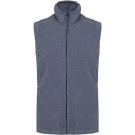 Pánská mikrofleecová vesta Luca K913  - French navy heather S