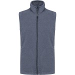 Pánská mikrofleecová vesta Luca K913  - French navy heather XL