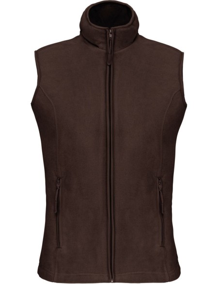 Dámská mikrofleecová vesta Melodie - Chocolate XL