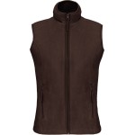 Dámská mikrofleecová vesta Melodie - Chocolate XXL