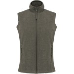 Dámská mikrofleecová vesta Melodie - Green marble heather S