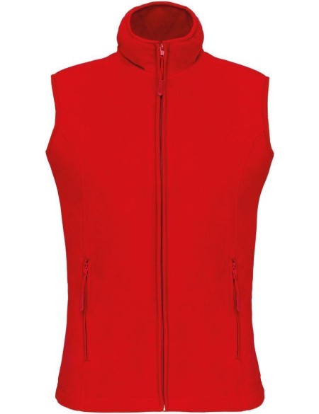 Dámská mikrofleecová vesta Melodie - Red 4XL