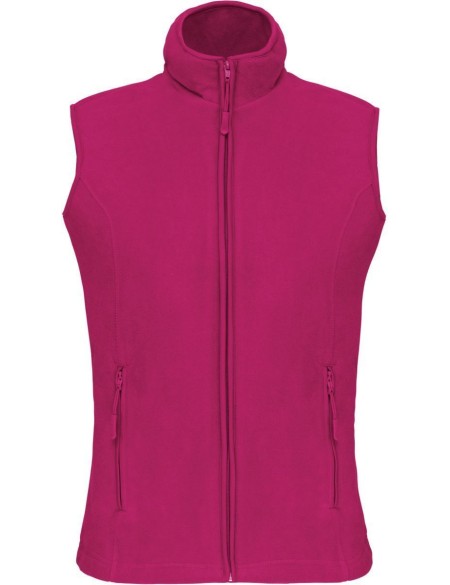 Dámská mikrofleecová vesta Melodie - Fuchsia M
