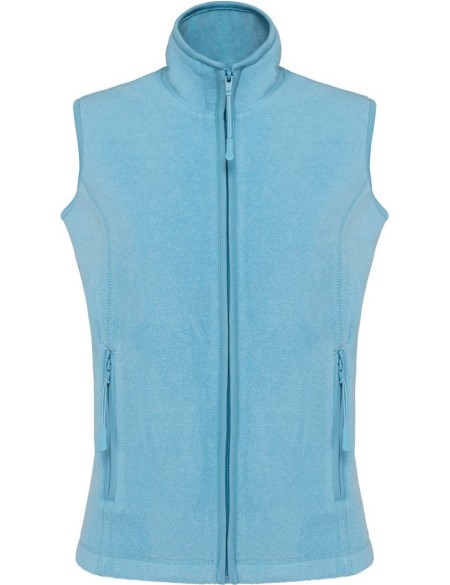 Dámská mikrofleecová vesta Melodie - Cloudy blue heather XXL