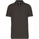 Pánské piqué polo K241 - Dark grey S