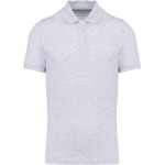Pánské piqué polo K241 - Ash heather 4XL