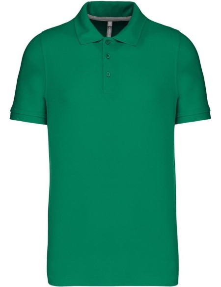 Pánské piqué polo K241 - Kelly green 4XL