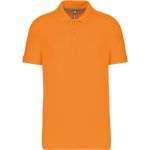 Pánské piqué polo K241 - Orange 4XL