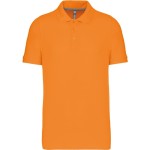 Pánské piqué polo K241 - Orange 3XL