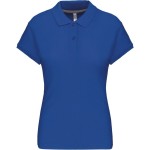 Dámské piqué polo K242 - Light royal blue XL