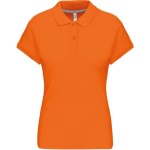 Dámské piqué polo K242 - Orange 3XL