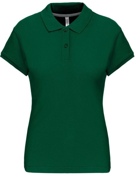 Dámské piqué polo K242 - Kelly green M