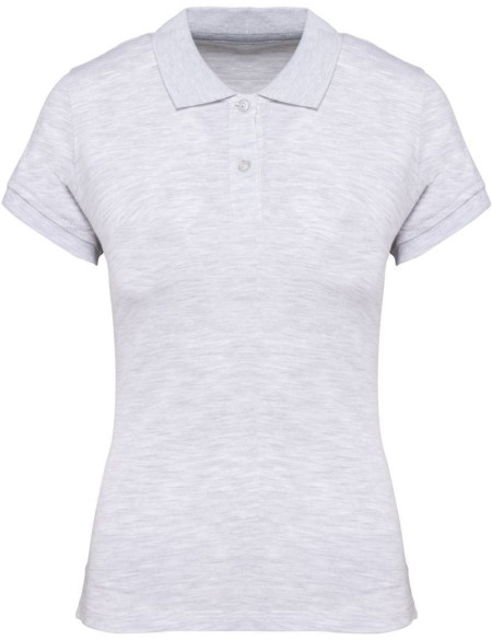 Dámské piqué polo K242 - Ash heather L