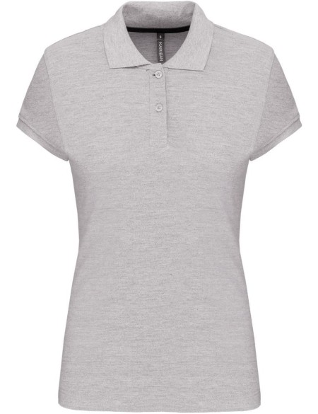 Dámské piqué polo K242 - Oxford grey L