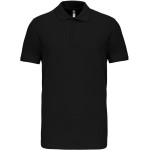 Pánské elastické piqué polo K239 - Black M