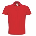 Pánské piqué polo B+C ID.001 - Red S