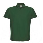 Pánské piqué polo B+C ID.001 - Bottle green XXL
