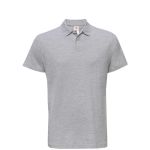 Pánské piqué polo B+C ID.001 - Heather grey XS