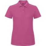 Dámské piqué polo B+C ID.001 - Fuchsia XXL
