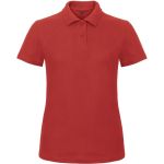 Dámské piqué polo B+C ID.001 - Red XS