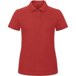 Dámské piqué polo B+C ID.001 - Red XS
