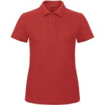 Dámské piqué polo B+C ID.001 - Red XXL