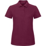 Dámské piqué polo B+C ID.001 - Wine S