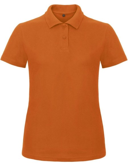 Dámské piqué polo B+C ID.001 - Orange S