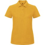 Dámské piqué polo B+C ID.001 - Gold S