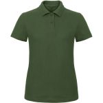 Dámské piqué polo B+C ID.001 - Bottle green XS