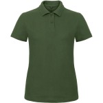 Dámské piqué polo B+C ID.001 - Bottle green XL