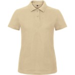 Dámské piqué polo B+C ID.001 - Sand 3XL